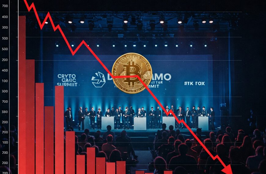 Bitcoin Slumps After Crypto Summit