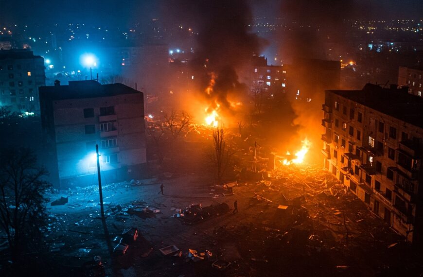 Russia Escalates Airstrikes on Ukraine…