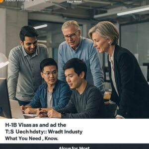 H-1B Visas and the U.S. Tech Industry: What…