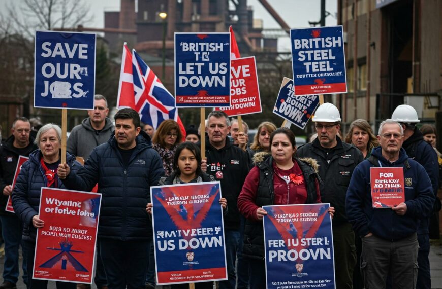 British Steel’s Crisis: The Impact of Scunthorpe’s Closure on the UK Economy